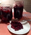 Confit d'oignons rouges et raisins secs