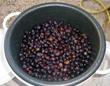 Confiture de raisins noirs et pommes