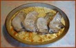 Côtes de porc au four sur lit de légumes