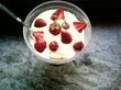 Coupe de gourmandise maison fraises-framboises