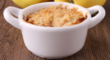 Crumble pomme-framboise sans gluten