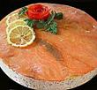 Entremets au saumon fumé pour des apéritifs dinatoires