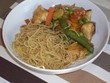 Escalopes de poulet au wok