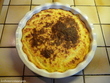 Flan de cabillaud sauce Mornay