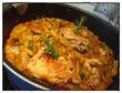 Fricassée de lapin aux légumes du soleil