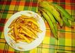 Frites de bananes plantain