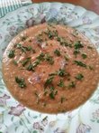 Gaspacho concombre poivron tomate