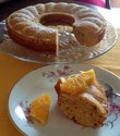 Gâteau au mascarpone à l'orange avec spéculoos 