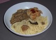 Paupiettes de dinde aux champignons frais