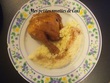 Poulet au coca-cola et semoule de couscous