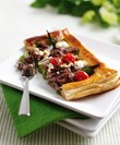 Tarte à l’Agneau Gallois IGP, aux légumes et au fromage de chèvre