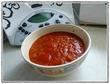 Sauce tomate avec chair de tomates en boîte version avec Thermomix