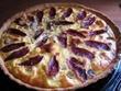 Tarte au magret de canard sur lit de châtaignes 