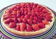 Tarte aux fraises à la crème pâtissière